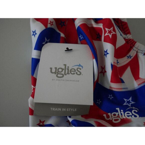 Dolfin Uglies Swimwear V-Back One Piece Swimsuit Pink 38 - Picture 8 of 9